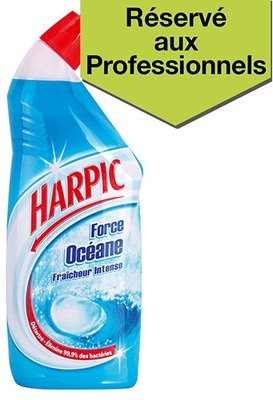 Gel WC Harpic Force Océane 750 ml Gel WC Harpic Force Océane