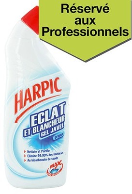 Gel WC Harpic gel javel Eclat Blancheur 750 ml Gel WC Harpic gel javel Eclat