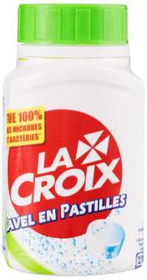 Désinfectant javel en pastilles La Croix - la boite Désinfectant javel en pastilles