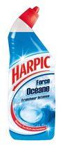 Gel pour sanitaire Harpic auto actif force océan -