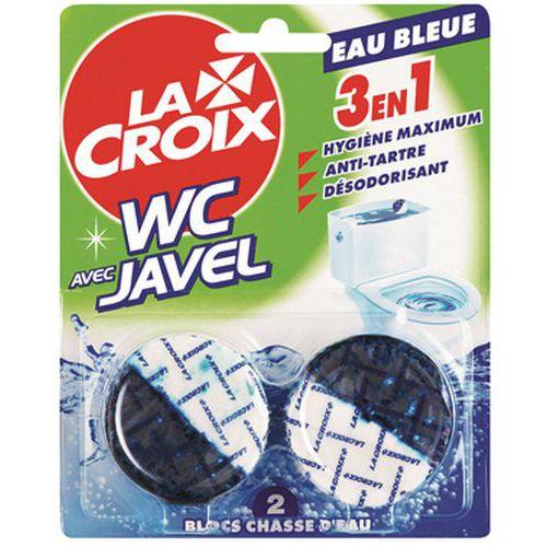 Bloc WC Lacroix Chasse bleu x2