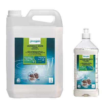 Liquide vaisselle mains écolabel ENZYPIN - Liquide Liquide vaisselle mains écolabel