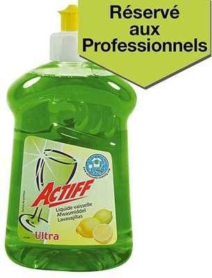 Liquide vaisselle main parfum citron Ultra flacon de Liquide vaisselle main parfum