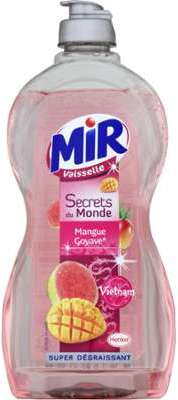 Liquide vaisselle mangue goyave Mir - le flacon de Liquide vaisselle mangue goyave