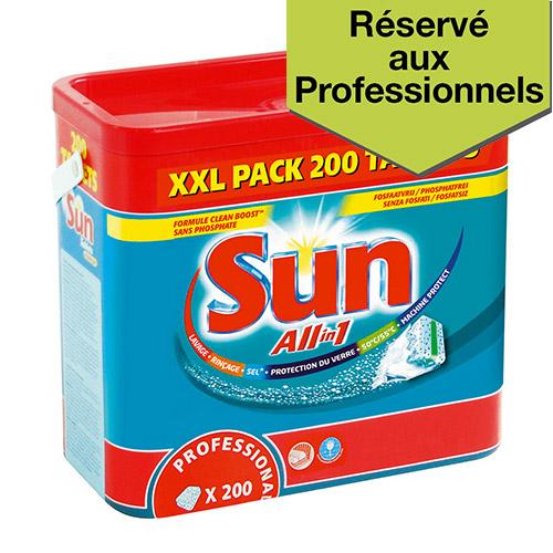 Tablettes de lavage lave-vaisselle cycle long Sun