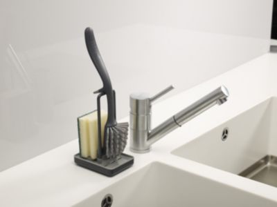 Brosse Joseph Joseph dévier + support Edge Store