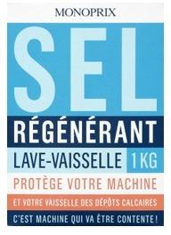 Sel régénérant lave-vaisselle