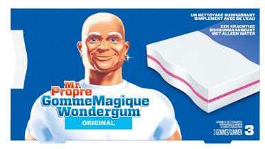 Mr Propre Original - 3 Gommes Nettoyantes Magique Mr Propre Original - 3 Gommes