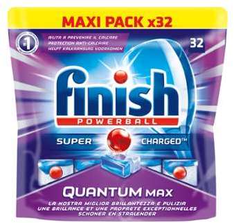 Tablettes Quantum Max Finish - le sachet de 32 - 496g Tablettes Quantum Max Finish