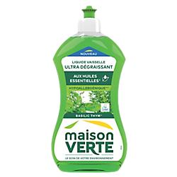 Liquide Vaisselle Maison verte Ultra Dégraissant Vert Liquide Vaisselle Maison verte