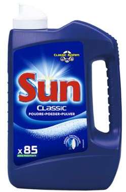 Nettoyant lave-vaisselle poudre Sun - le bidon de 2 Nettoyant lave-vaisselle poudre