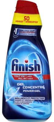 Gel de lavage brillance protection Finish - le bidon Gel de lavage brillance protection