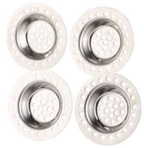 Pack de 4 filtres de bonde en acier inoxydable Pack de 4 filtres de bonde