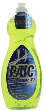 PAIC LIQUIDE 750ML INTEGRAL 5 VAISELLES DIFFICILES