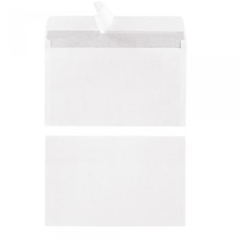 500 enveloppes C6 blanches 1er prix à bande protec