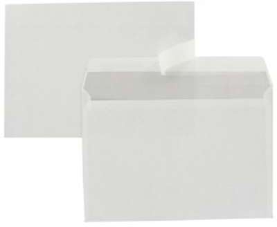 Enveloppe Budget blanche 162 x 229 sans fenétre -