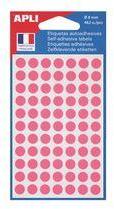Pastilles adhésives Ø 8 mm Agipa 11183 rose - Poch