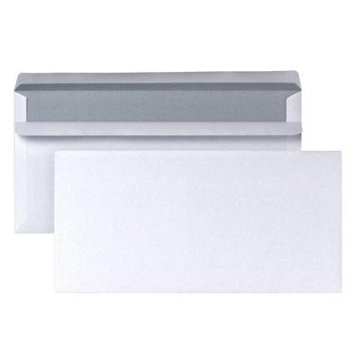 Enveloppes 110x220 (format DL) neutres. Blanches.
