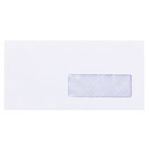 Enveloppe blanche DL avec fenêtre - Boîte de 500