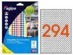 Agipa 101825 étiq. multius. enlevables couleurs as