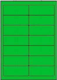 Agipa 119045 étiquettes multiusages vert 99.1x38.1