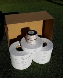 9 Rouleaux étiquettes cartonnée 38X55.88mm + 2 Enc