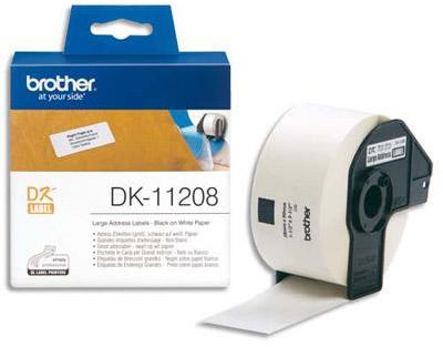 Etiquettes dadessage -Brother DK11208 Pour étique