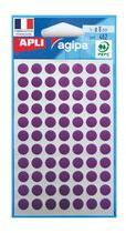 Pochette 462 gommettes Agipa 8mm violettes