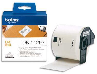 Etiquettes dexpédition autocollantes - Brother DK
