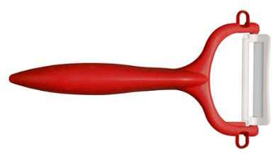 Eplucheur rasoir en céramique - Rouge Eplucheur rasoir en céramique