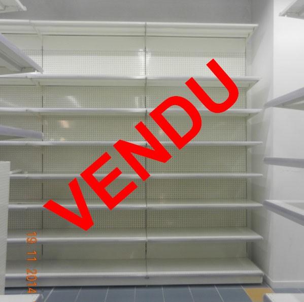 Important lot de gondoles doccasions