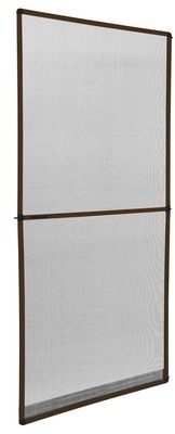 Moustiquaire pour porte cadre en aluminium ajustab
