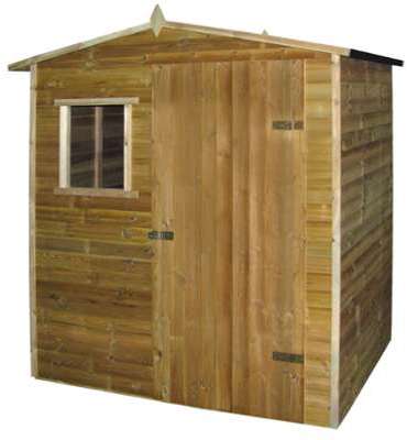 VidaXL Abri de jardin en bois pin imprégné 1,5 x 2
