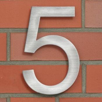 Numéro de maison, Numéro de rue, de porte, acier i