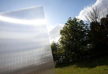 Plaque Polycarbonate Alvéolaire 16mm 4x0,98m (à pa