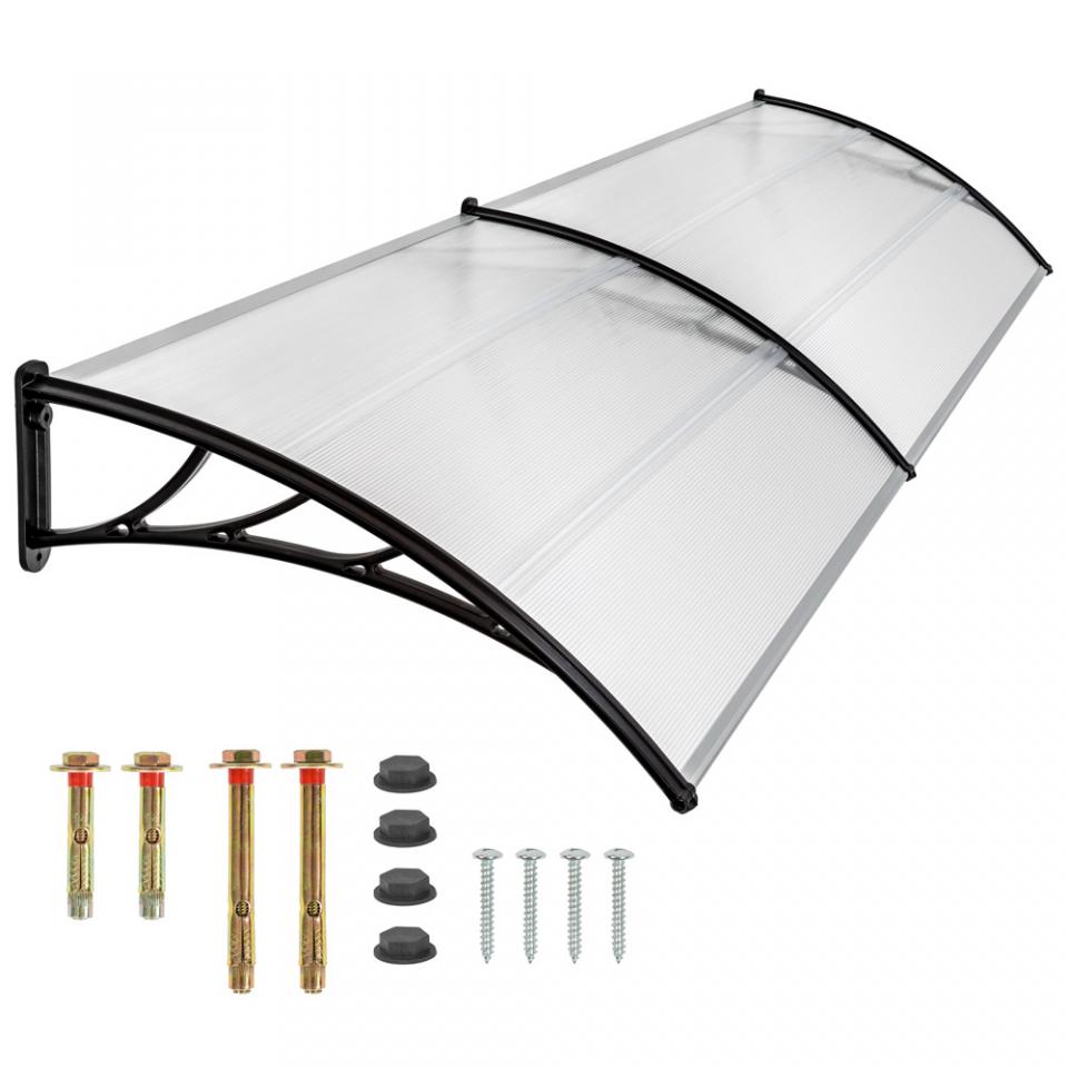 Marquise Auvent de porte 300 cm de TecTake