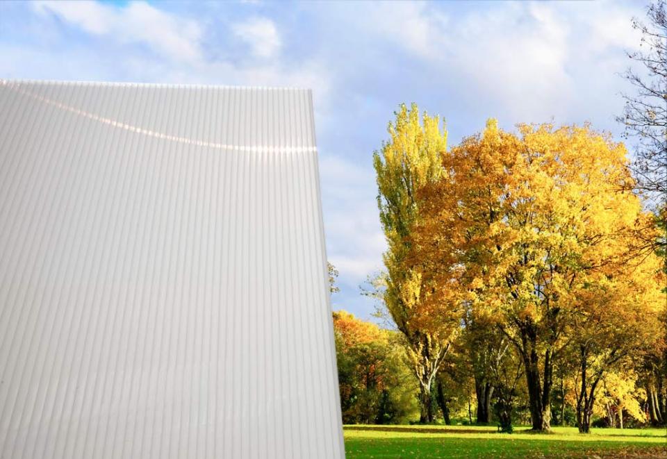 Plaque Polycarbonate Alvéolaire 16mm 4x0,98m - à p