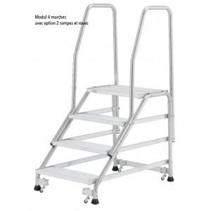 Marchepied MODUL aluminium 4 marches