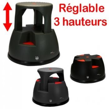 Marche pieds plastique reglable Stepmoov