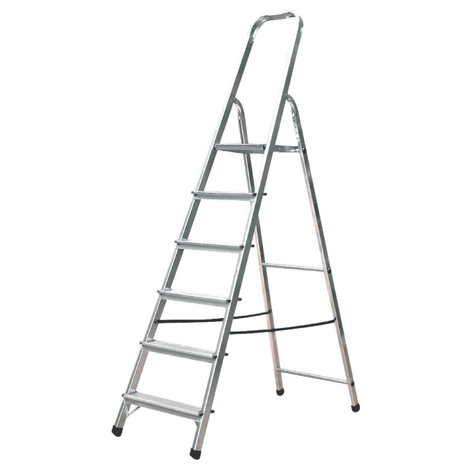 Escabeau Selekta - Matière Aluminium - 6 marches -