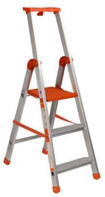 Escabeau aluminium professionnel renforcé