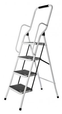 Marche pied acier 4 marches