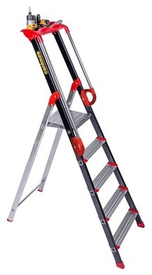 Escabeau aluminium 5 marches
