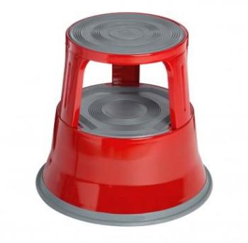 Tabouret Escabeau Marchepied 2 Étages Acier et Cao