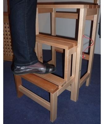 Escabeau tabouret transformable 3 marches-Lévigne