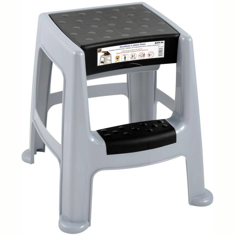 Tabouret marchepied avec coffre de rangement Tabouret marchepied avec coffre