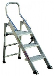 Marchepied confort pliant XL 4 marches