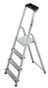 Escabeau à usage mixte 7 marches porte-outils