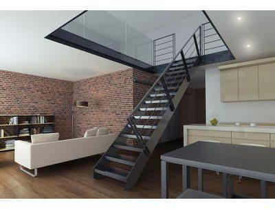 Double Limons Copenhague pour Escalier Droit en Ac