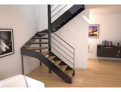 Limons Copenhague pour Escalier Demi Tournant en A